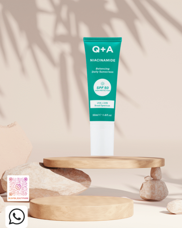 Q+A NIACINAMID Balancing Daily Sunscreen