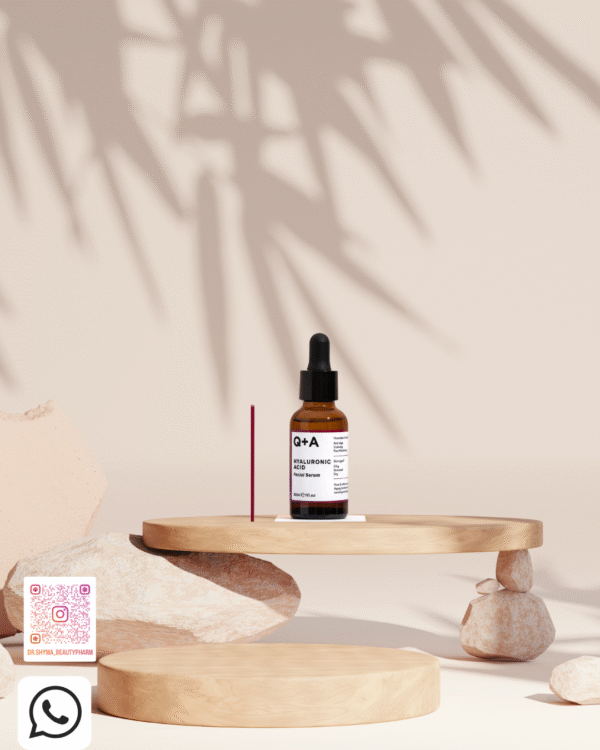 Q+A HYALURONIC ACID Facial Serum
