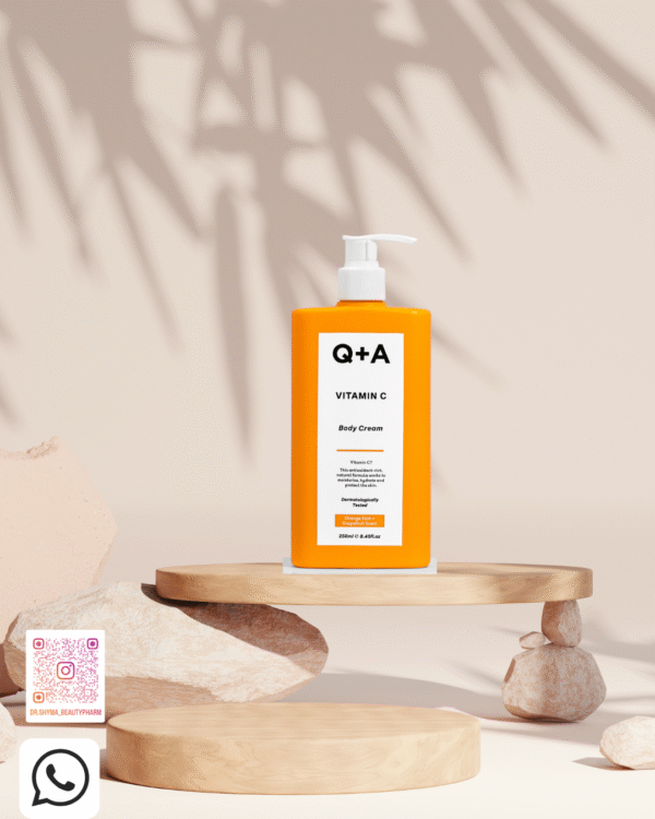 َQ+A VITAMIN C BODY CREAM