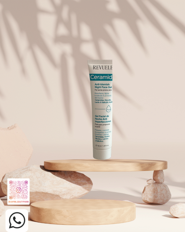 REVUELE  Anti-blemish Night Face Gel For acne-prone skin
