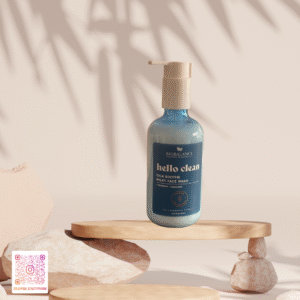 BIOBALANCE hello clean CICA SOOTHE MILKY FACE WASH