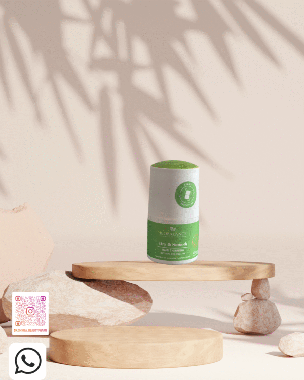 BIOBALANCE  Dry & Smooth  HAIR L DEO ROLL-ON